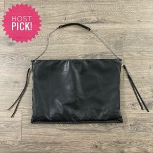 Allsaints Fleur De Lis Large Hobo Bag